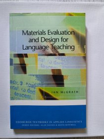 Materials Evaluation and Design for Language Teaching 应用语言学研习丛书：语言教学中的教材评估与设计 【英文原版】