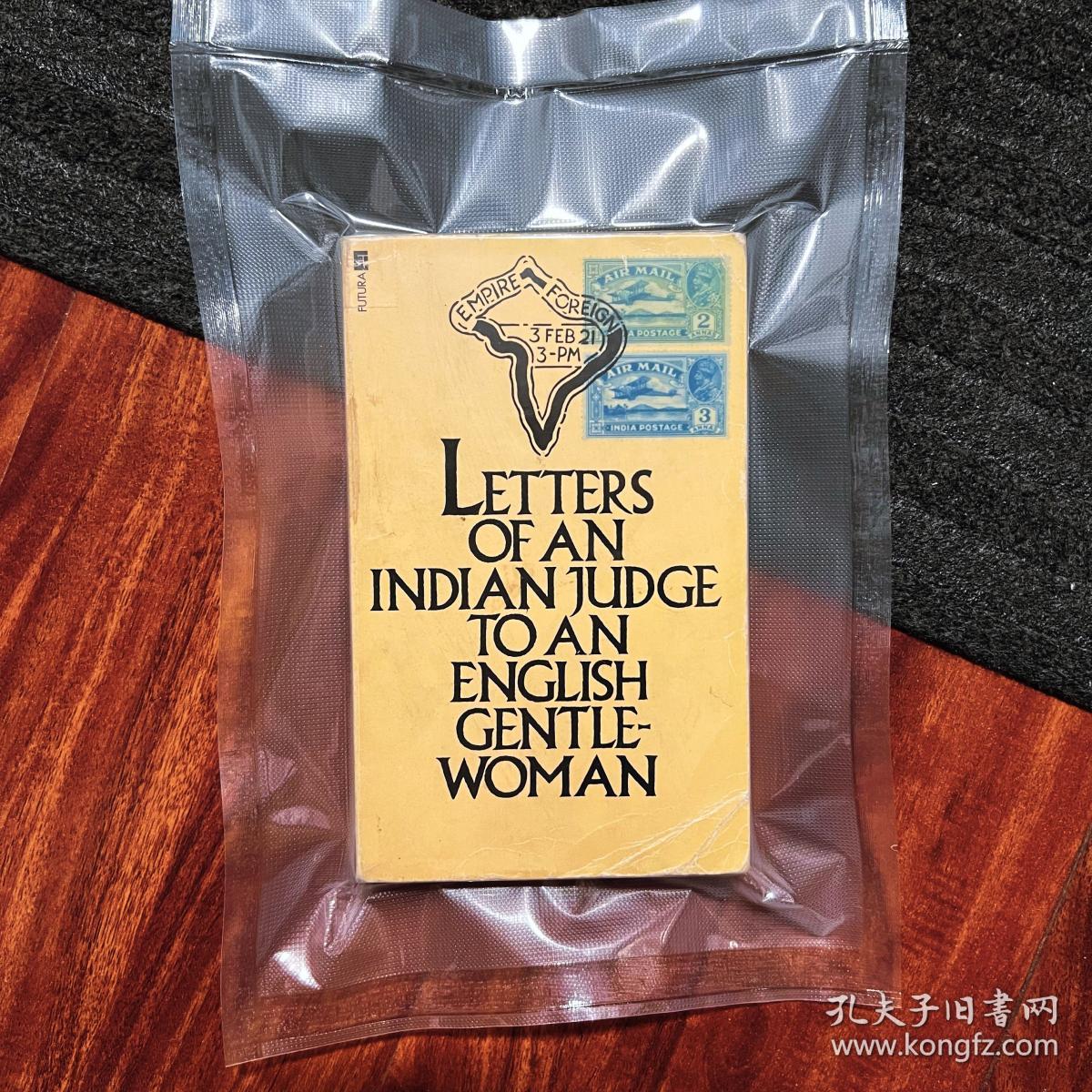 一位印度法官给一位英国贵妇的信Letters of an Indian Judge to an English Gentle-Woman（英1978年版）/匿名