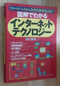 日文书 図解でわかるインターネットテクノロジー: ブロードバンドから次世代携帯電話まで 単行本 田口 美帆 (著)