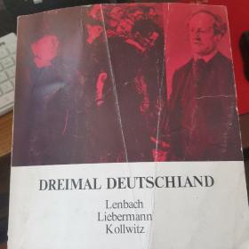 德文原版 多插图 dreimal deutschland应该是艺术类书籍