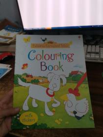 Farmyard Tales Colouring Book with Stickers