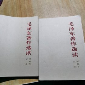 毛泽东著作选读甲种本上下