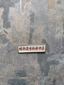 哈尔滨市外语中学 校徽