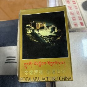 西藏明信片：中国西藏·布达拉宫  建筑艺术 文物珍藏   两种  合计20枚