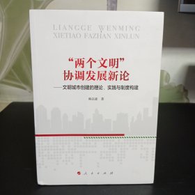 “两个文明”协调发展新论——文明城市创建的理论、实践与制度构建【全新未拆封】