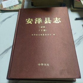 安泽县志下册