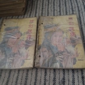 独剑残情(上下册，破旧)