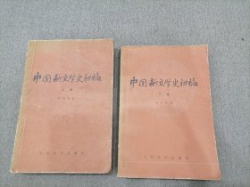 中国新文学史初稿上下卷（两册合售）