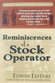Reminiscences of a Stock Operator 英文原版