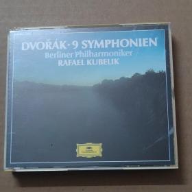 CD：DVORAK: SYMPHONIEN NR.1,2&4-RAFAEL  KUBELIK--2CD