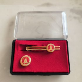 上海财经大学校徽徽章领带夹