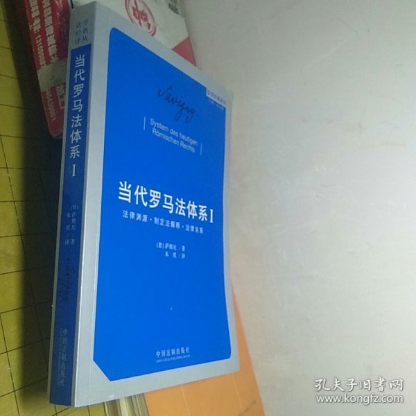 当代罗马法体系（第一卷）：法律渊源·制定法解释·法律关系