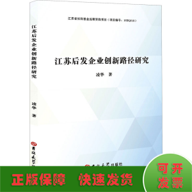 江蘇后發(fā)企業(yè)創(chuàng)新路徑研究