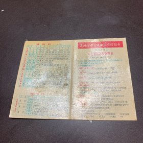 上海市医药工业公司经销部 1984 年小儿常用药物剂量表