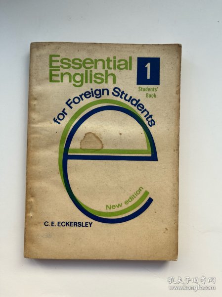 Essential English for foreign students 1