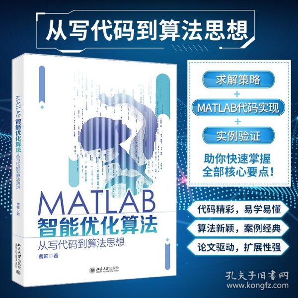 MATLAB智能优化算法：从写代码到算法思想