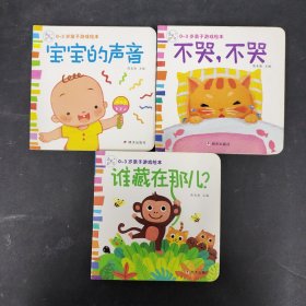 兰可可绘本馆 0-3岁亲子游戏绘本（7册合售】）：小手会说话、宝宝的声音、水果水果捉迷藏、胳肢胳肢挠痒痒、谁藏在那儿、 谁的衣服、不哭，不哭