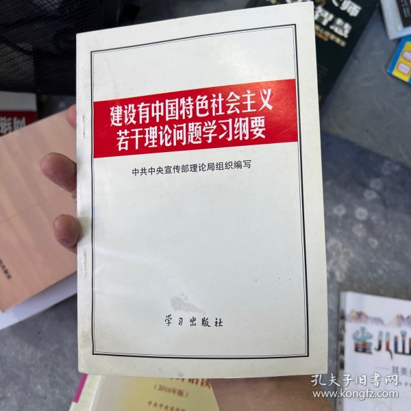 建设有中国特色社会主义若干理论问题学习纲要