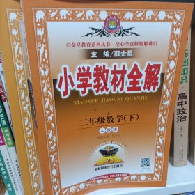 小学教材全解 二年级数学下 人教版 2017春