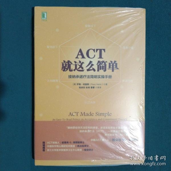 ACT，就这么简单！接纳承诺疗法简明实操手册