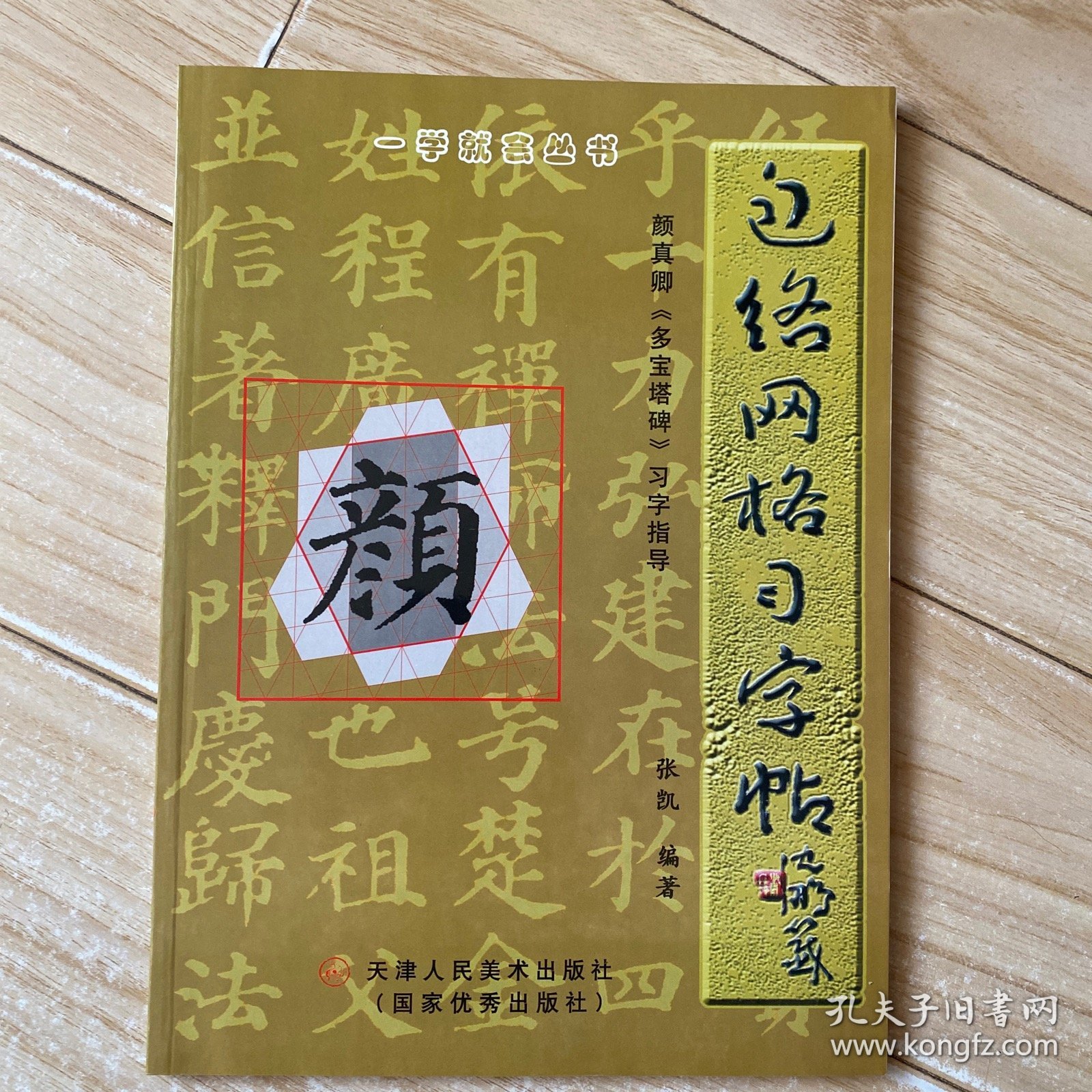 柳公权玄秘塔碑习字指导:包络网格习字帖