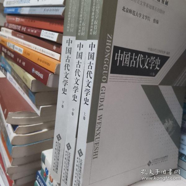 中国古代文学史（上、中、下三卷）