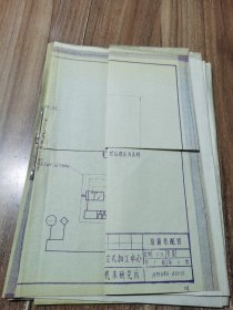 HMV40立式加工中心油箱装配设计图一套