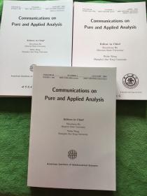 COMMUNICATIONS ON PURE AND APPIIED ANAIYSIS 2021年 3本和售