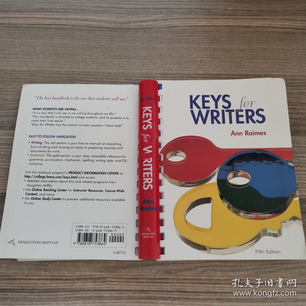 Keys for Writers (Fifth Edition)