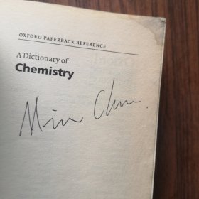 A Dictionary of Chemistry