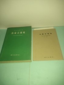 内蒙古植被(作者签贈本    带附图)