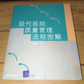 现代医院质量管理流程图解【前底部有水印，无字迹，实拍图】