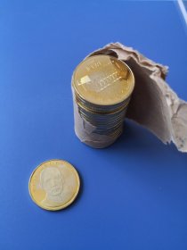 2016年孙中山纪念币 孙中山诞辰150周年纪念币，面值5元一枚，共29枚，银行原卷。