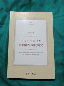 中国司法先例与案例指导制度研究