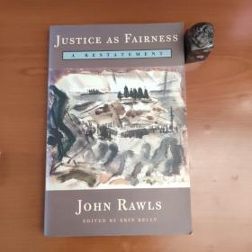 Justice as Fairness a Restatement（John Rawls，罗尔斯作品，作为公平的正义：正义新论，略有黄斑，品相如图，价包快递）