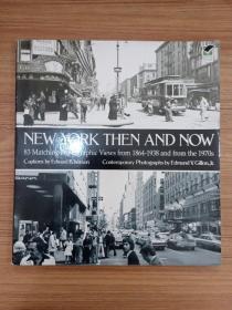 (英文原版 ) New York Then and Now