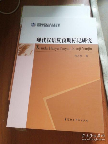 现代汉语反预期标记研究