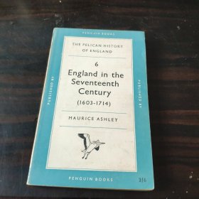The Pelican History of England:6 England in the Seventeenth Century.1956年老鹈鹕丛书，鹈鹕英国史6：十七世纪时期