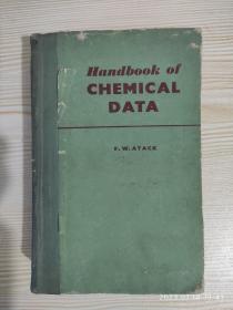 Handbook of CHEMICAL DATA 化学数据手册