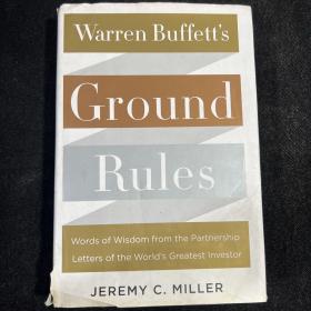 英文原版 Warren Buffett's Ground Rules巴菲特致股东的信：投资原则篇 精装 英文版 进口英语原版书籍D3