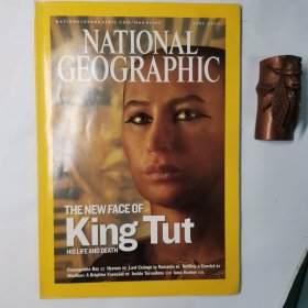 英文原版国家地理National Geographic 200506, The new face of King Tut