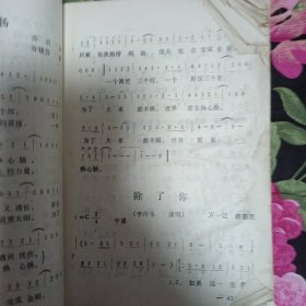 歌谱残本