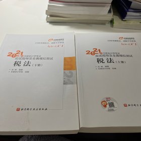 轻松过关1 2021年注册会计师考试应试指导及全真模拟测试 税法 2021CPA教材 cpa