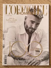 lofficiel hommes paris 法国时装男士 100周年纪念刊 2021秋季刊 独立小众时尚杂志 男士杂志