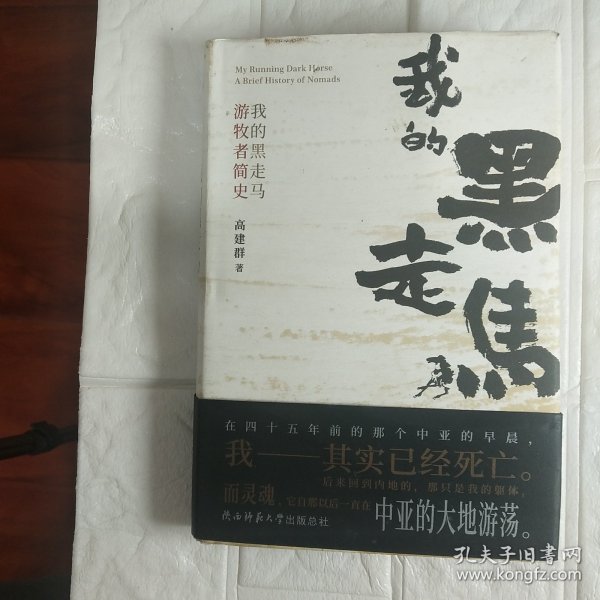 我的黑走马游牧者简史高建群浪漫之作，有关古代游牧民族的传奇兴衰史，作家亲绘彩色人物插图