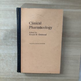 Clinical Pharmacology 临床药理学（第25版）