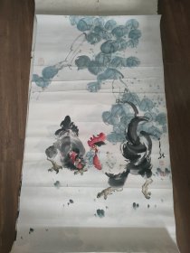 【保真】[迎新春]中国美协会员著名画家马天骐《大吉图》1