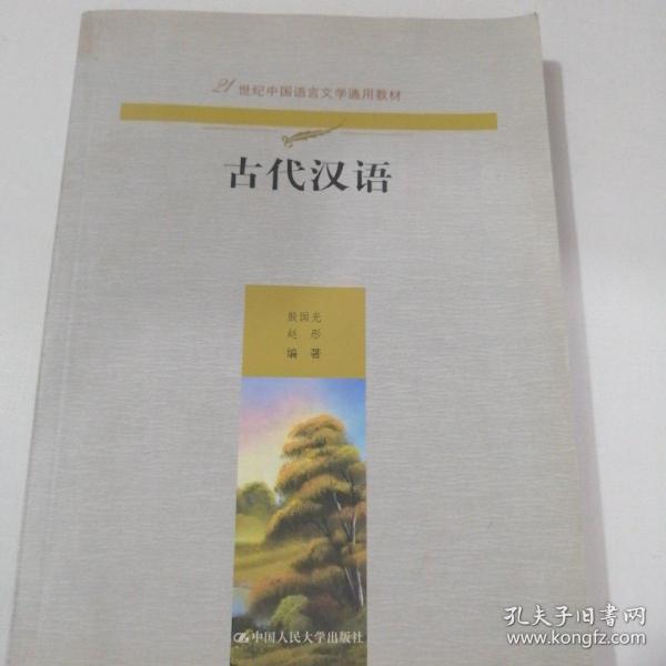 古代汉语（21世纪中国语言文学通用教材）