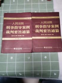 人民法院刑事指导案例裁判要旨通纂（上下卷）