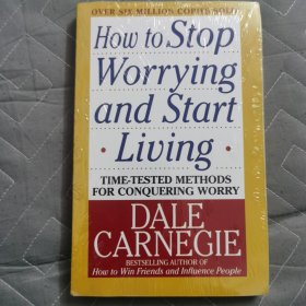 How to Stop Worrying and Start Living 英文原版 全新未拆封